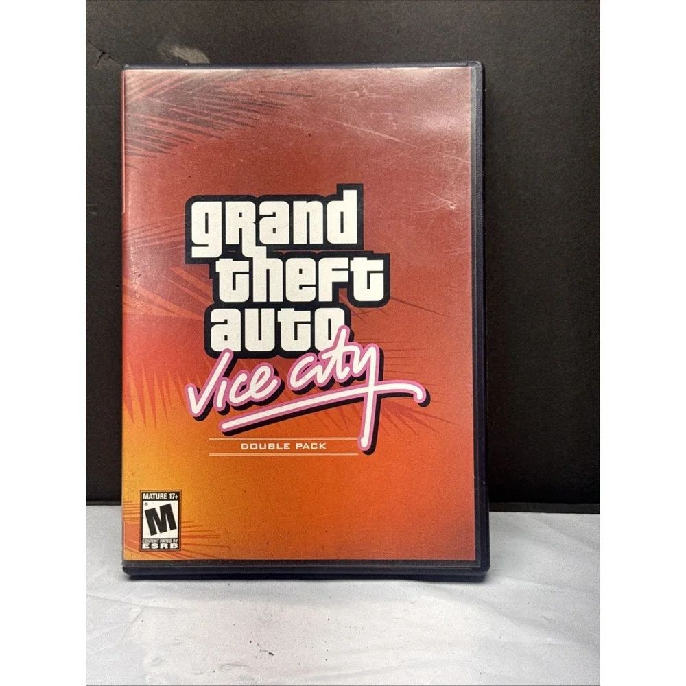 XBox Grand Theft Auto Vice City Video Game with Manual And‎ Map